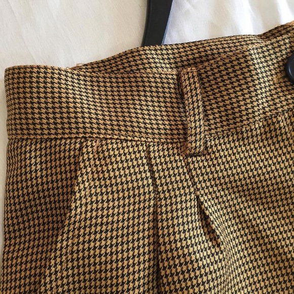 High waisted checked trouser - Picture 4 of 4